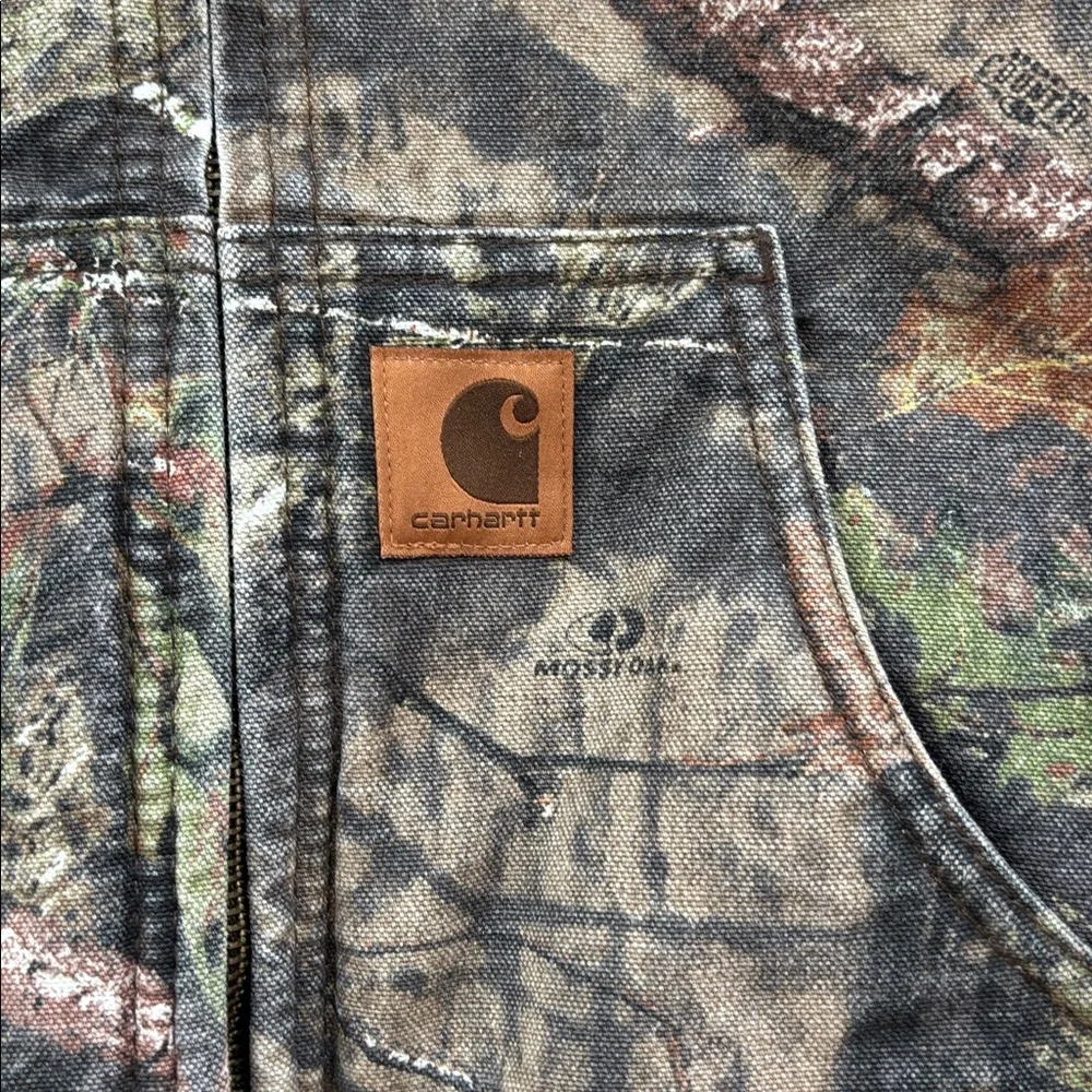 Carhartt Mossy Oak Jacket Boys Youth XS‎ X-Small 6 Camouflage Hunting Outdoors